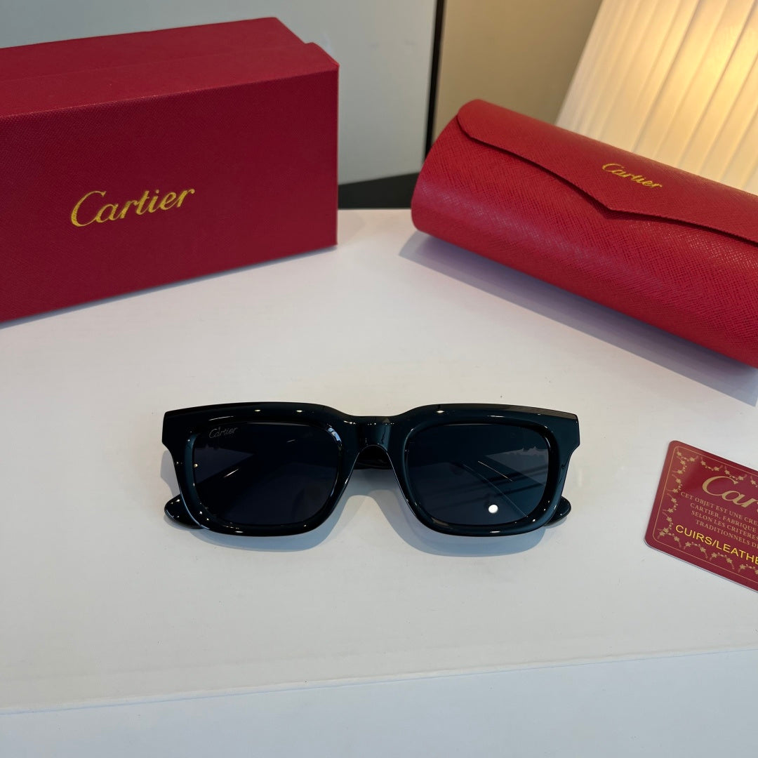 Cartier Lightweight Metal Rimless Silver Lens Sunglasses for Men & Wo - 465808 - detail image 5