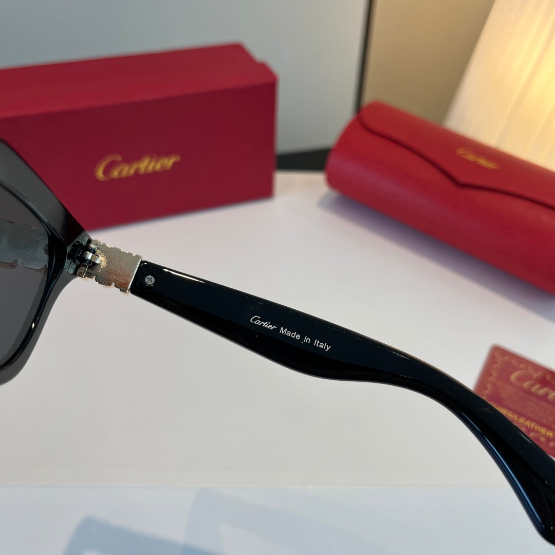 Cartier Lightweight Metal Rimless Silver Lens Sunglasses for Men & Wo - 465857 - detail image 10