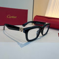 Cartier Lightweight Metal Rimless Silver Lens Sunglasses for Men & Wo - 465858