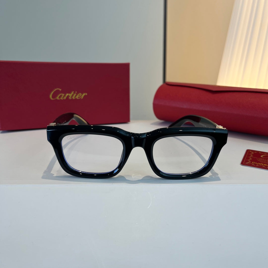 Cartier Lightweight Metal Rimless Silver Lens Sunglasses for Men & Wo - 465809 - detail image 2