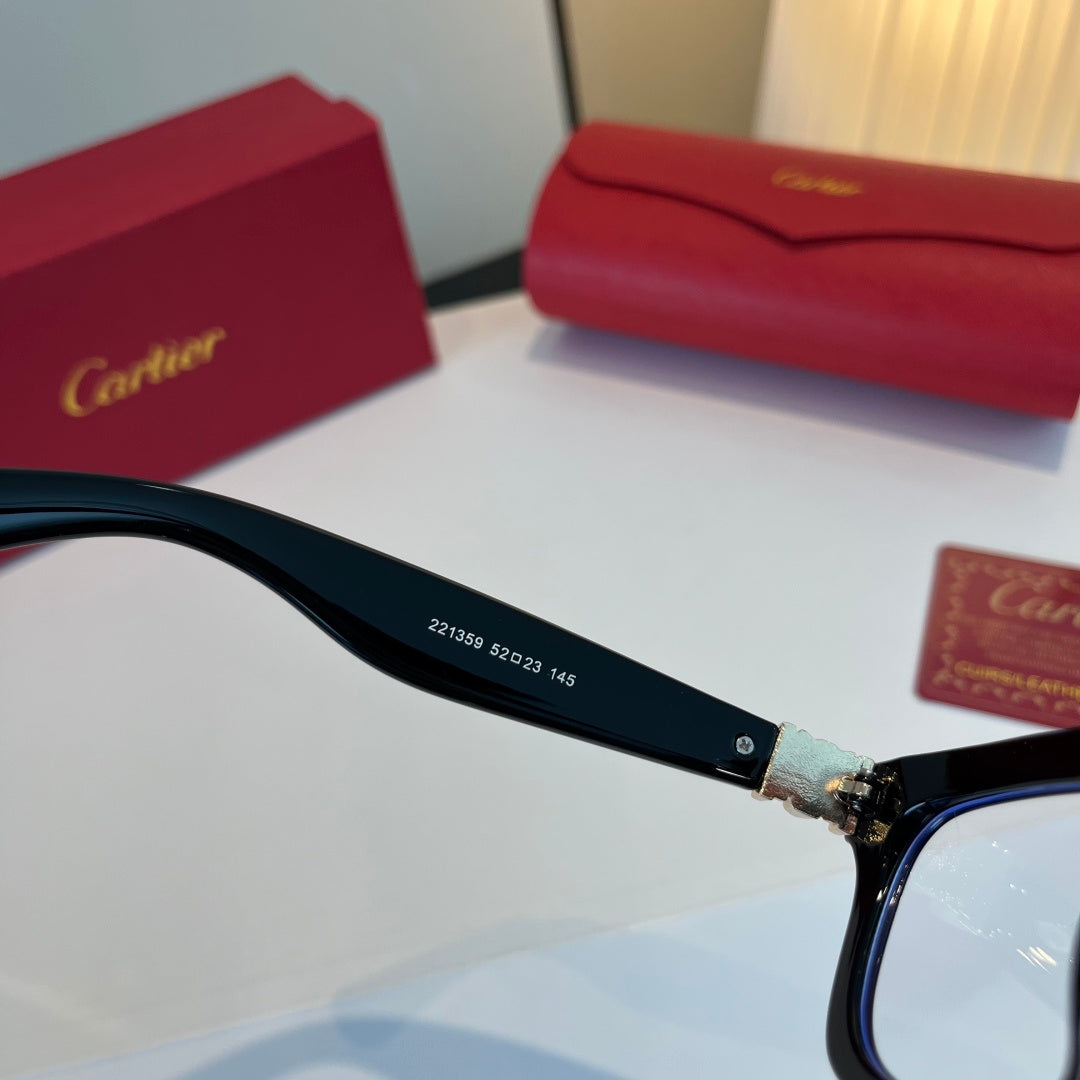 Cartier Lightweight Metal Rimless Silver Lens Sunglasses for Men & Wo - 465858 - detail image 8