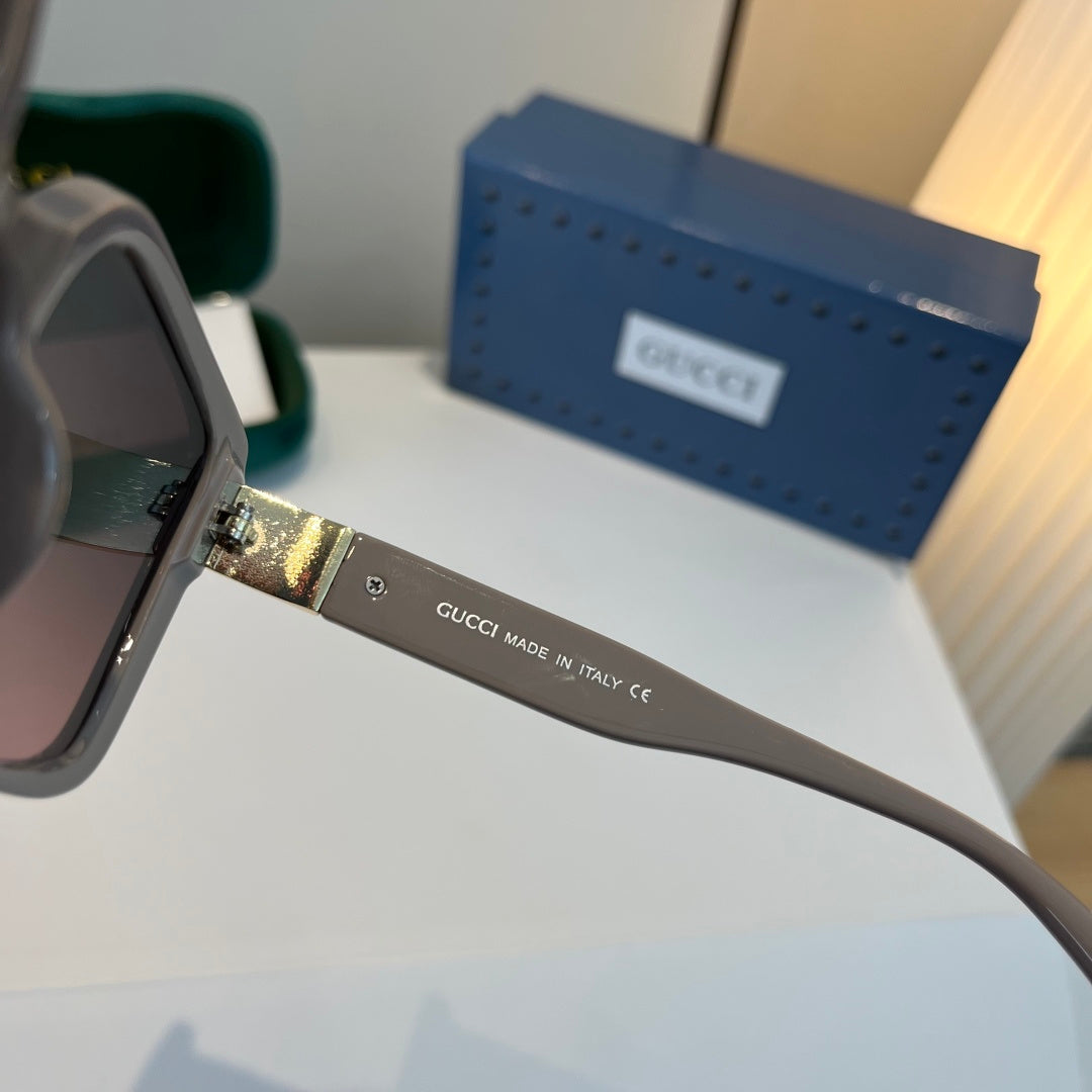 Gucci Oversized Silver Lens Sunglasses for Women - 448836 - detail image 10