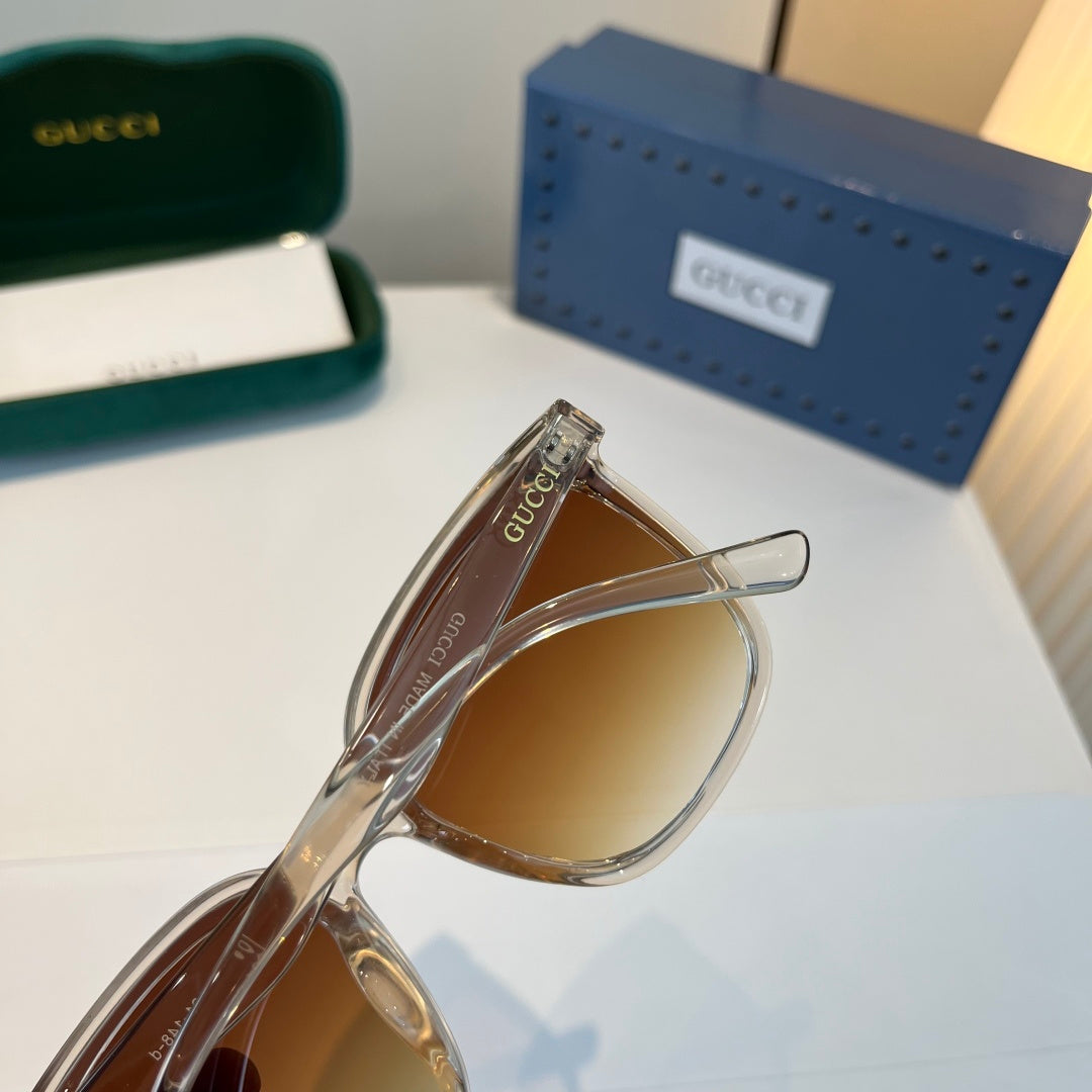 Gucci Oversized Brown Lens Sunglasses for Men & Women - 431404 - detail image 6