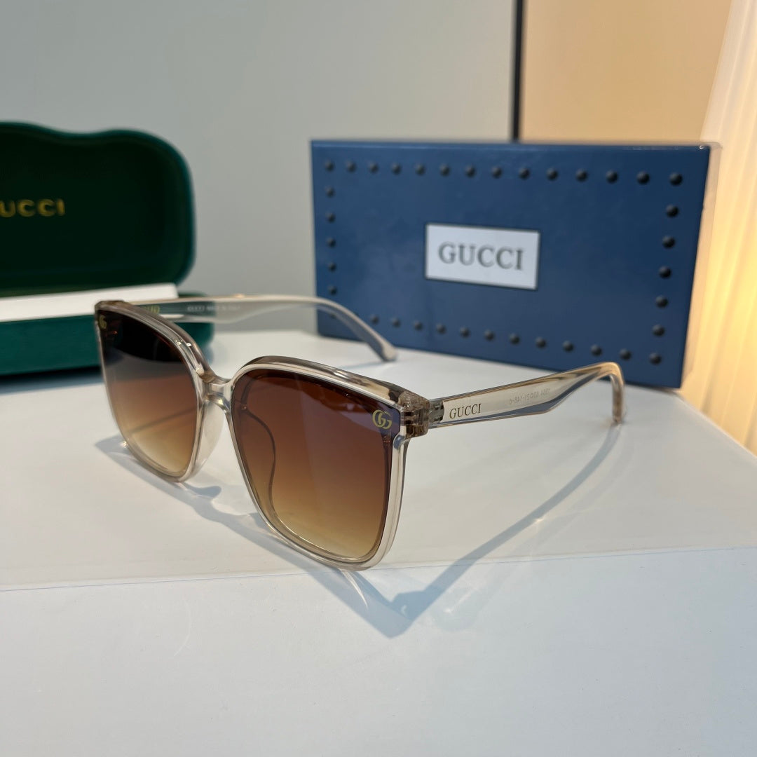 Gucci Oversized Brown Lens Sunglasses for Men & Women - 448837 - detail image 3