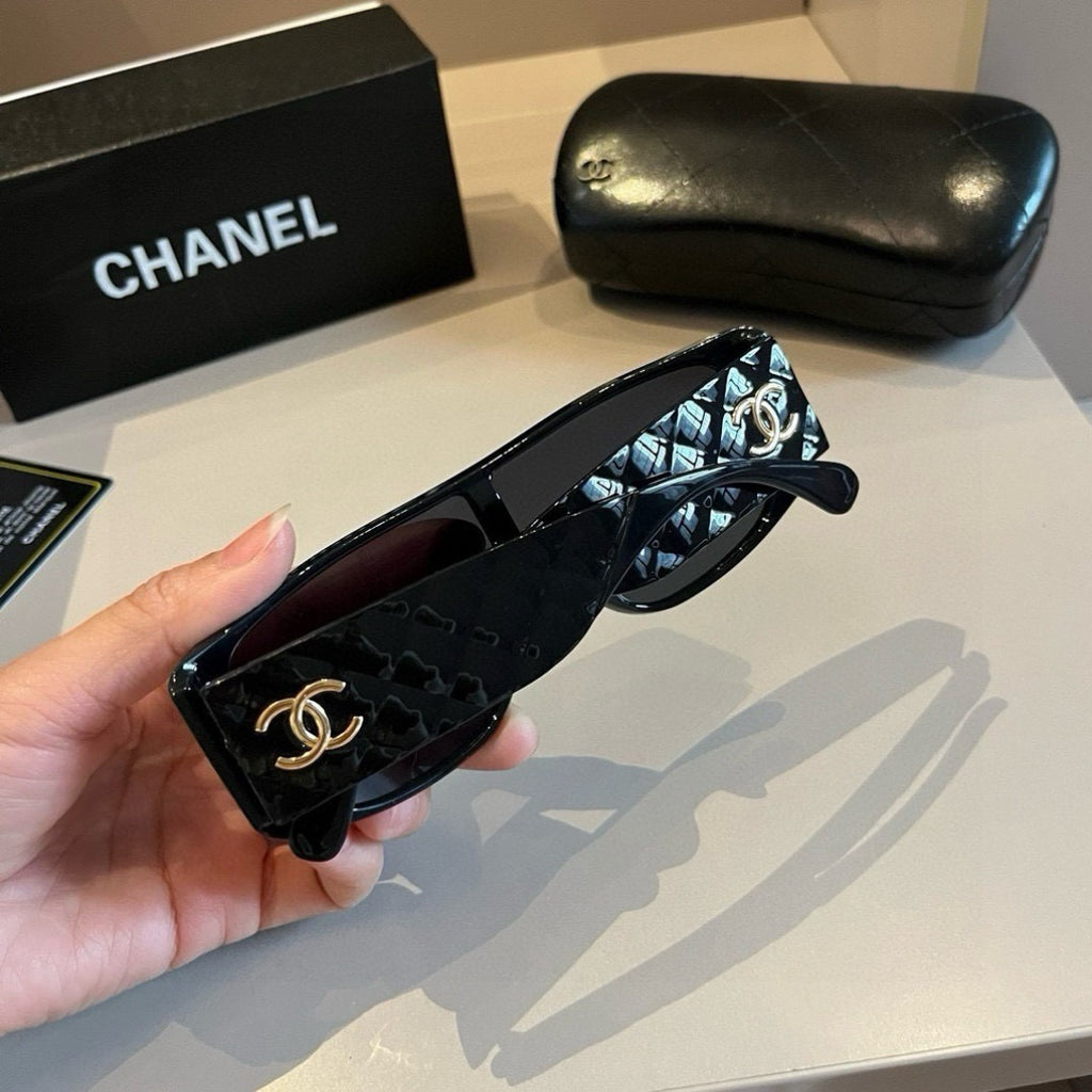 Chanel Fashion Black Lens Sunglasses for Men & Women - 486575 - detail image 5