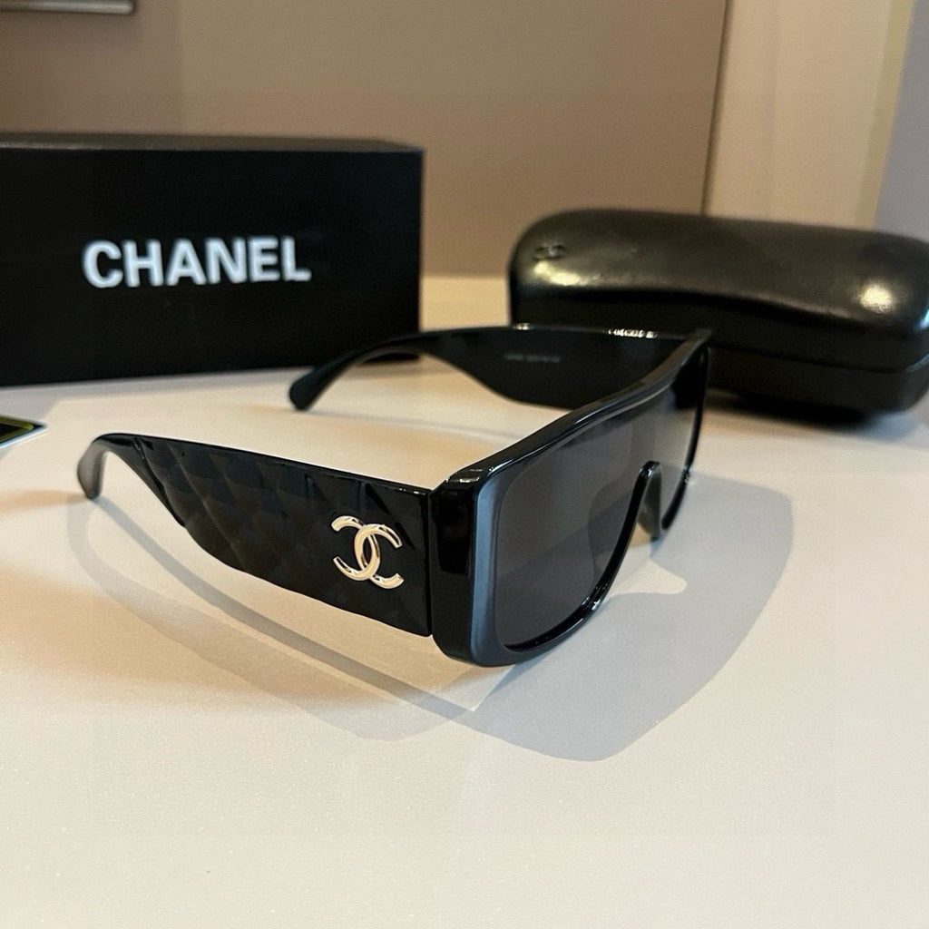 Chanel Fashion Black Lens Sunglasses for Men & Women - 486575
