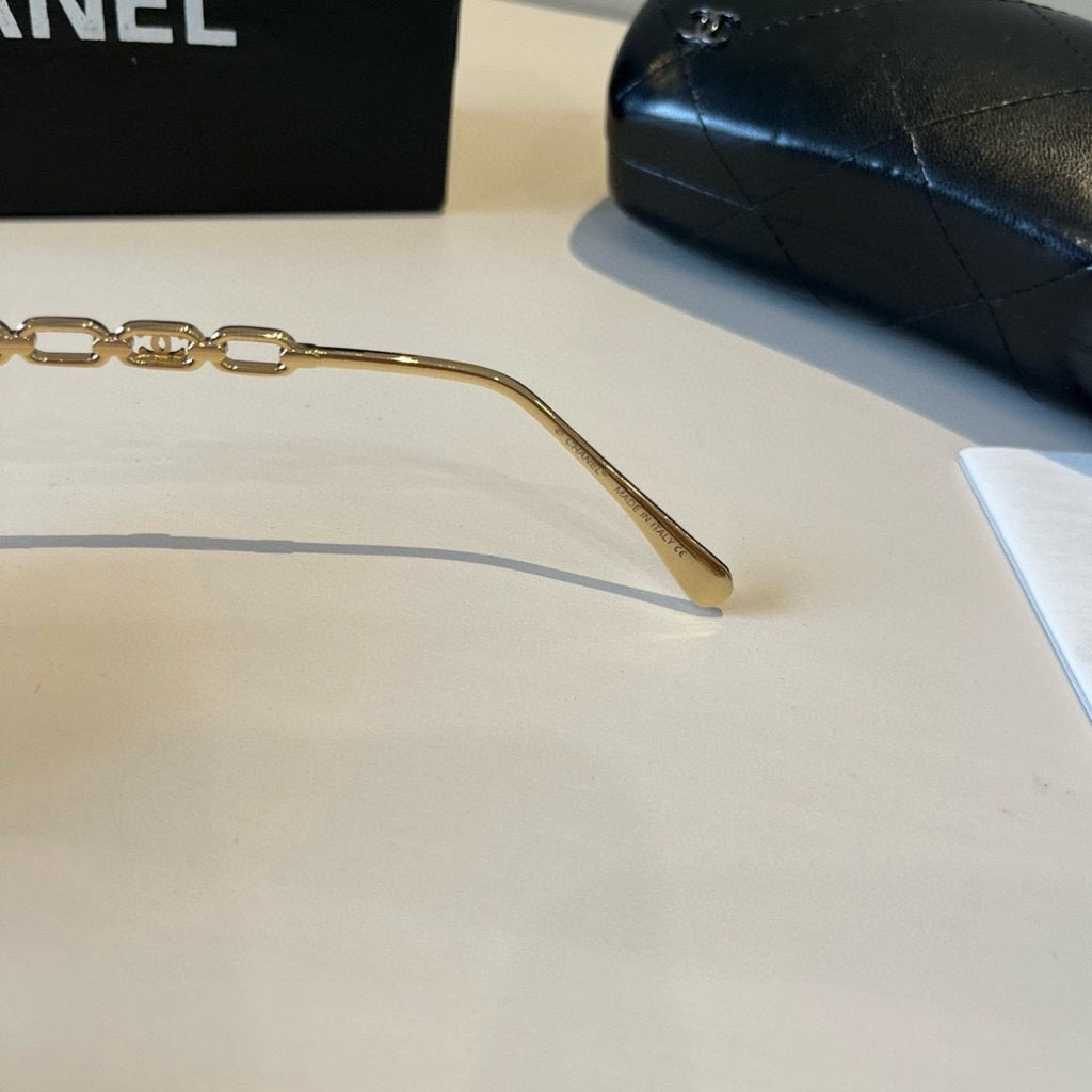 Chanel Square Red Lens Sunglasses for Men & Women - detail image 8