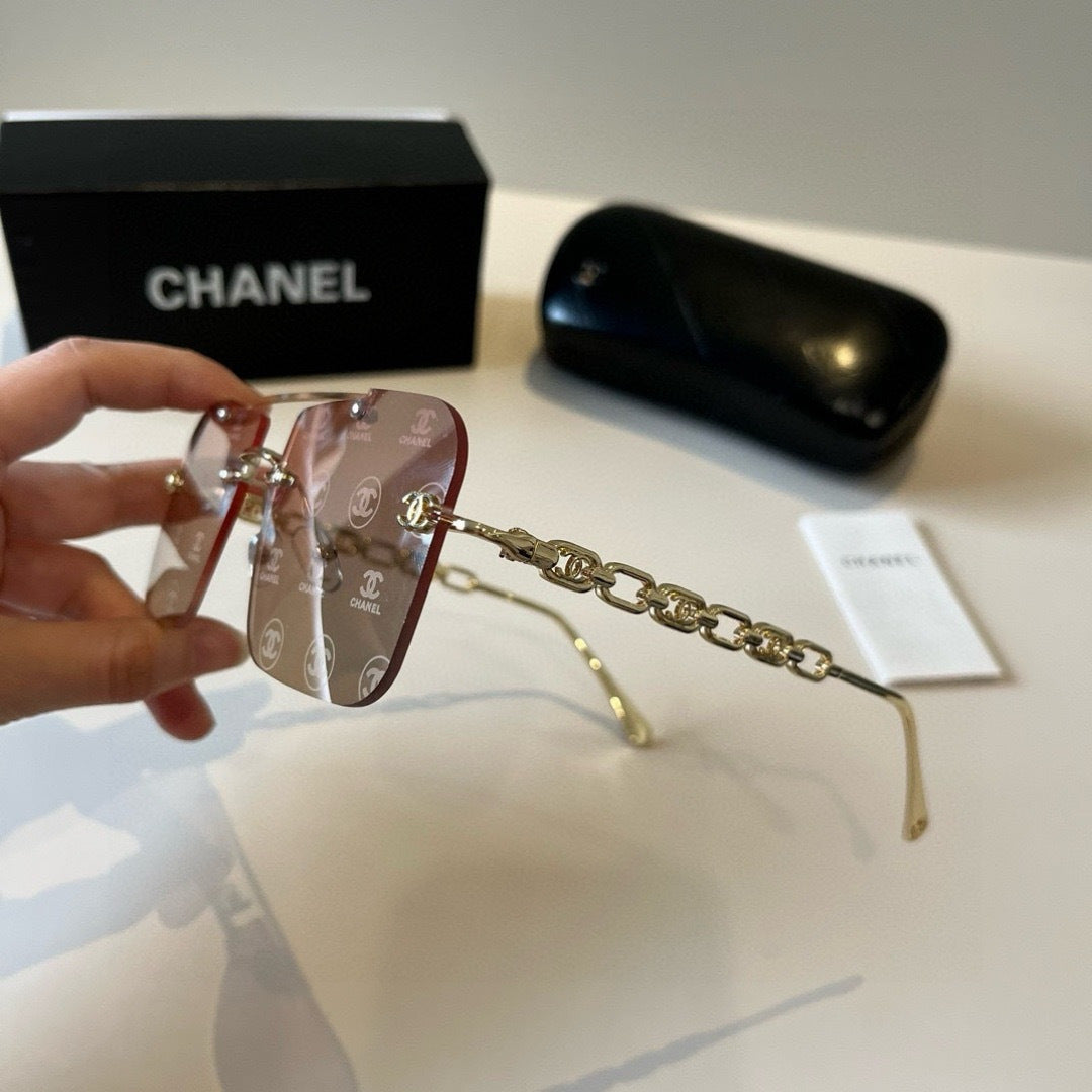 Chanel Square Silver Lens Sunglasses for Men & Women - 486676 - detail image 4