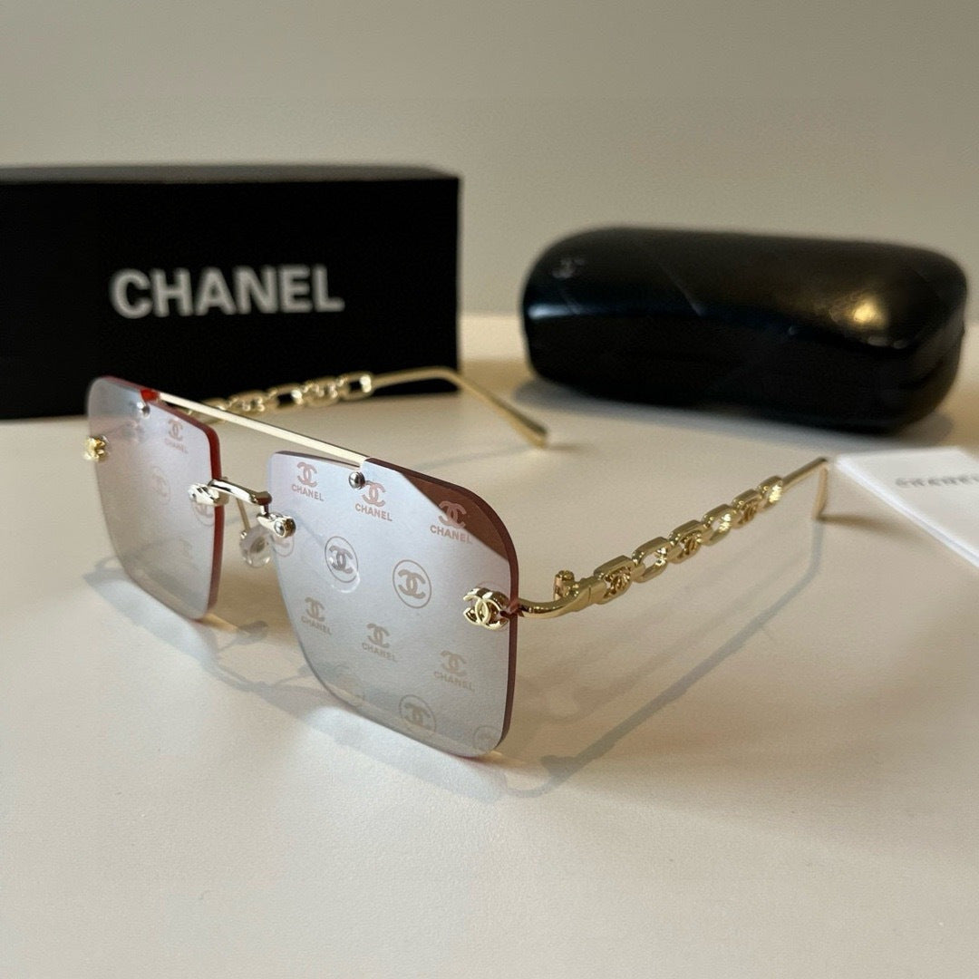 Chanel Square Silver Lens Sunglasses for Men & Women - 486676 - detail image 3