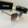 Chanel Oversized Red Lens Sunglasses for Men & Women - 465166