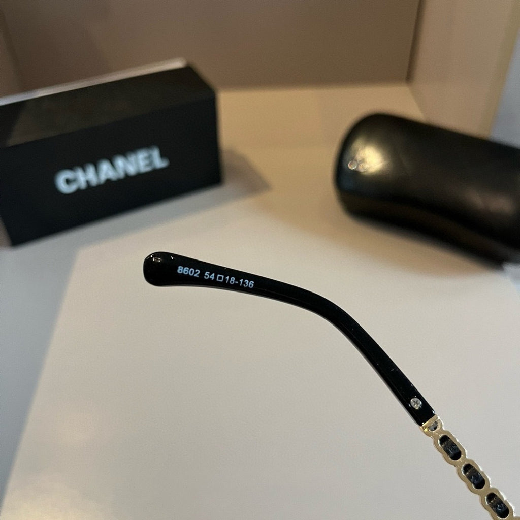 Chanel Blue-Light Fashion Silver Lens Sunglasses for Men & Women - 493554 - detail image 7