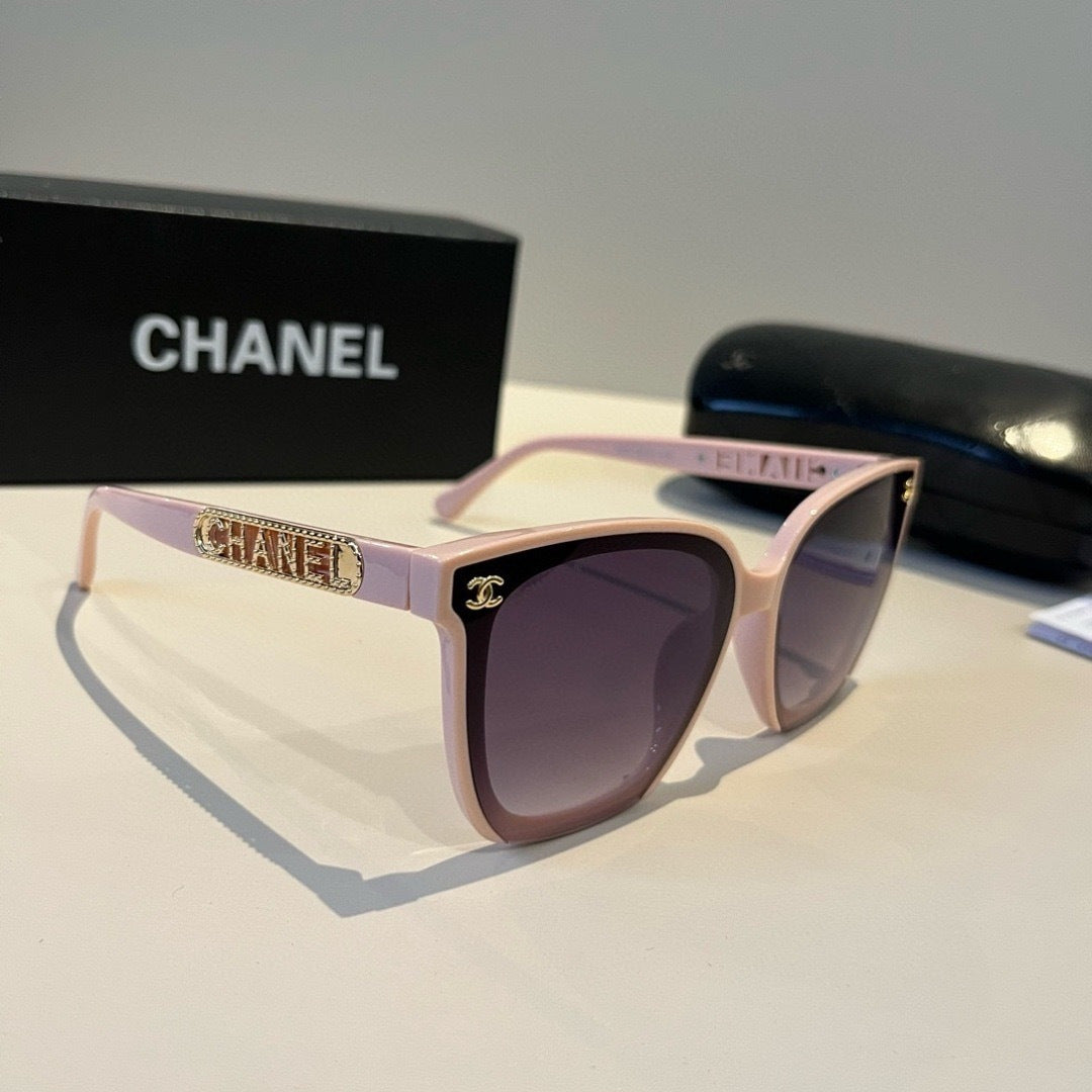 Chanel Fashion Black Lens Sunglasses for Men & Women - 465156