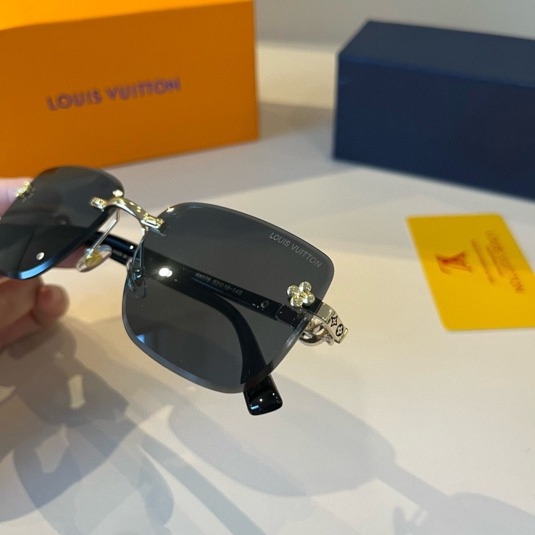 Louis Vuitton Fashion Silver Lens Sunglasses for Men & Women - 464740 - detail image 4