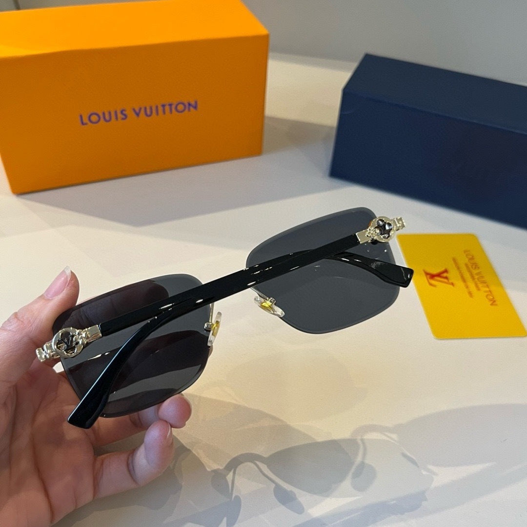 Louis Vuitton Fashion Silver Lens Sunglasses for Men & Women - 464740 - detail image 7