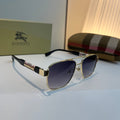 Burberry Fashion Silver Lens Sunglasses for Men & Women - 372334