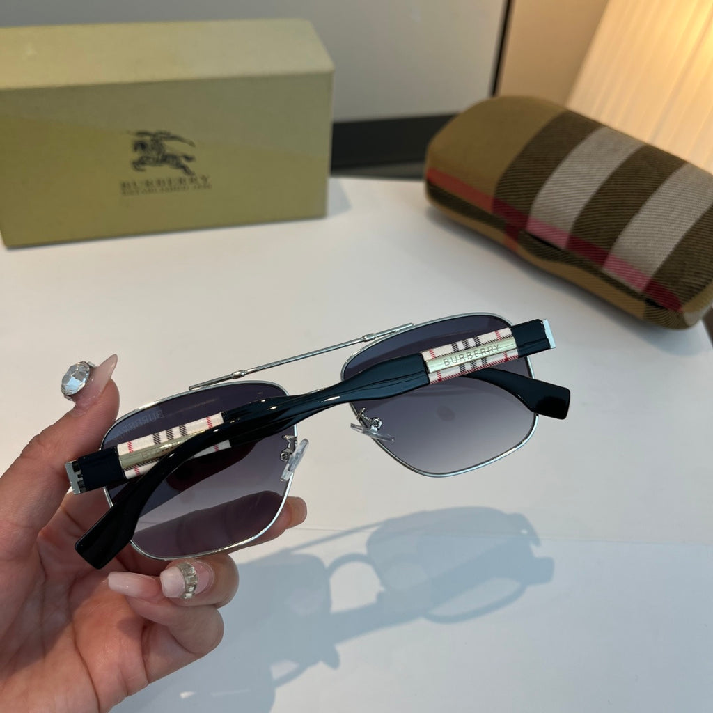 Burberry Fashion Silver Lens Sunglasses for Men & Women - 465943 - detail image 8