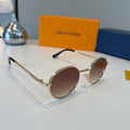 Louis Vuitton Fashion Red Lens Sunglasses for Men & Women - 431246