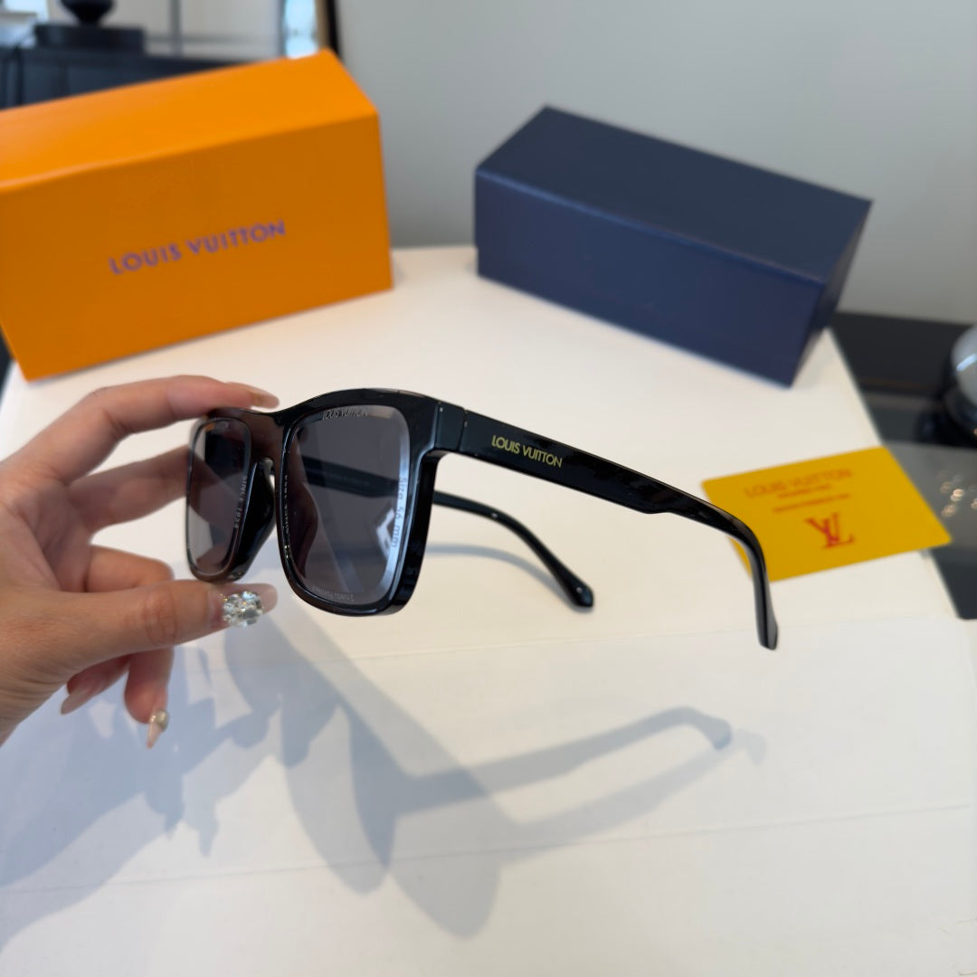 Louis Vuitton Fashion Black Lens Sunglasses for Men & Women - 431253 - detail image 4
