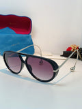 Gucci Aviator Blue Lens Sunglasses for Men & Women - 448808