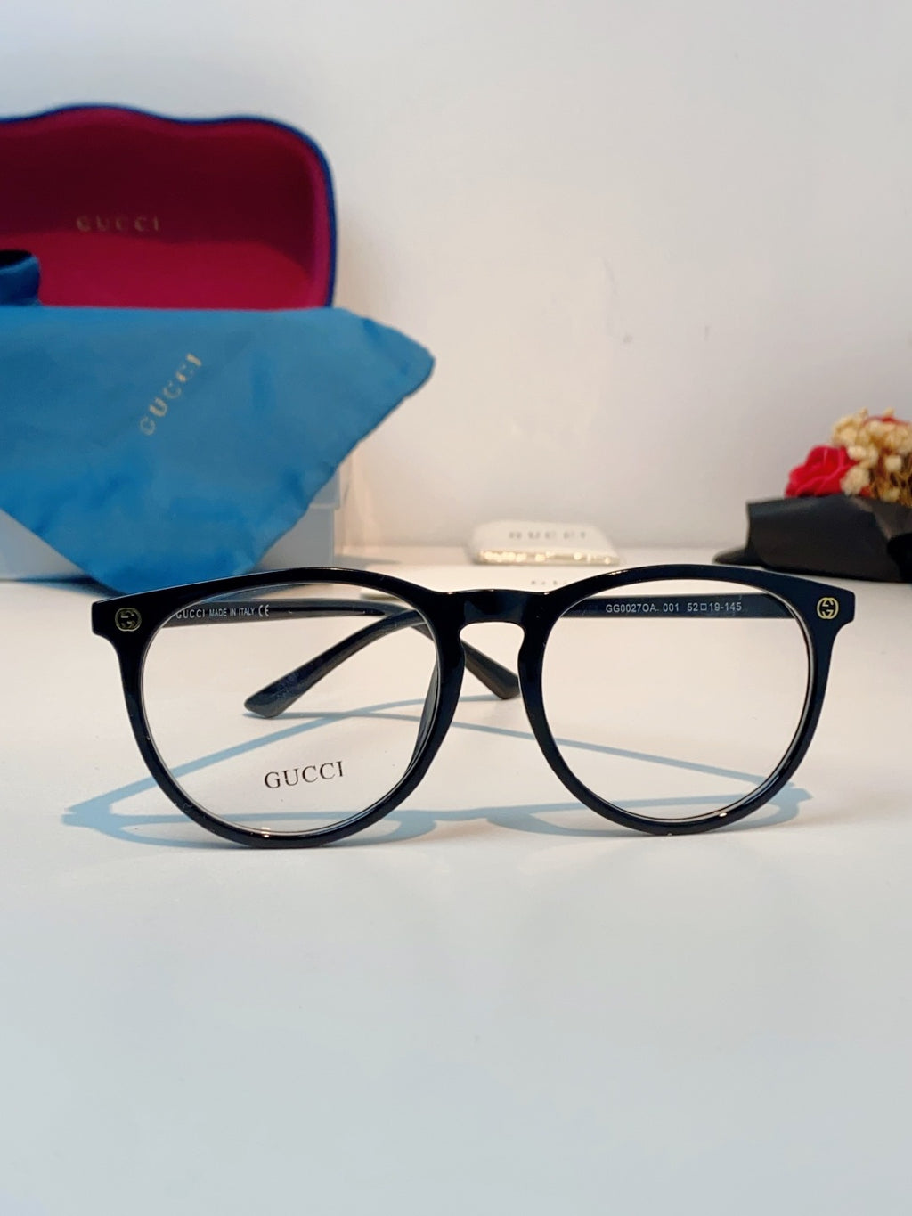 Gucci Round Brown Lens Sunglasses for Men & Women - 448766 - detail image 2