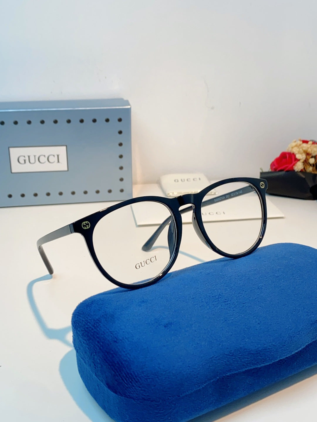 Gucci Round Brown Lens Sunglasses for Men & Women - 448766 - detail image 10