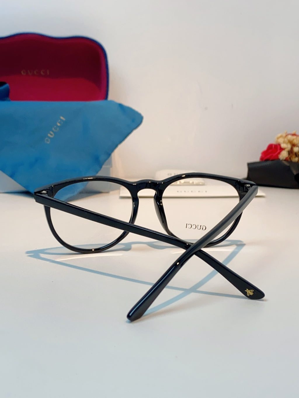 Gucci Round Brown Lens Sunglasses for Men & Women - 448766 - detail image 3