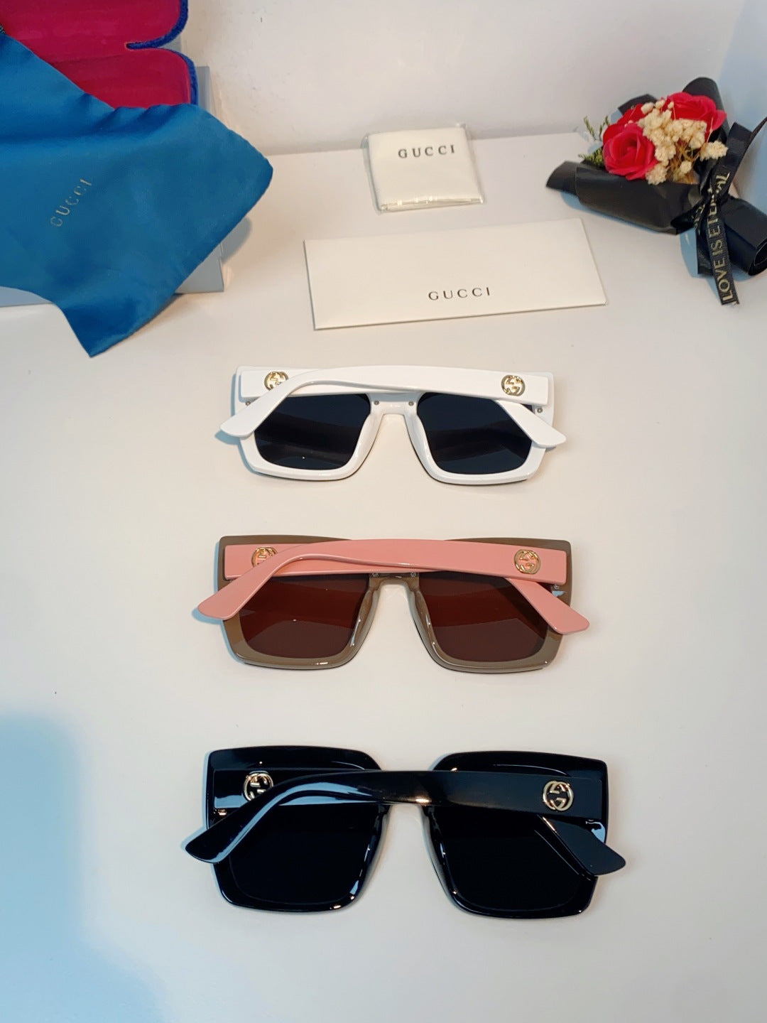 Gucci Polarized Fashion Brown Lens Sunglasses for Men & Women - 448769 - detail image 12