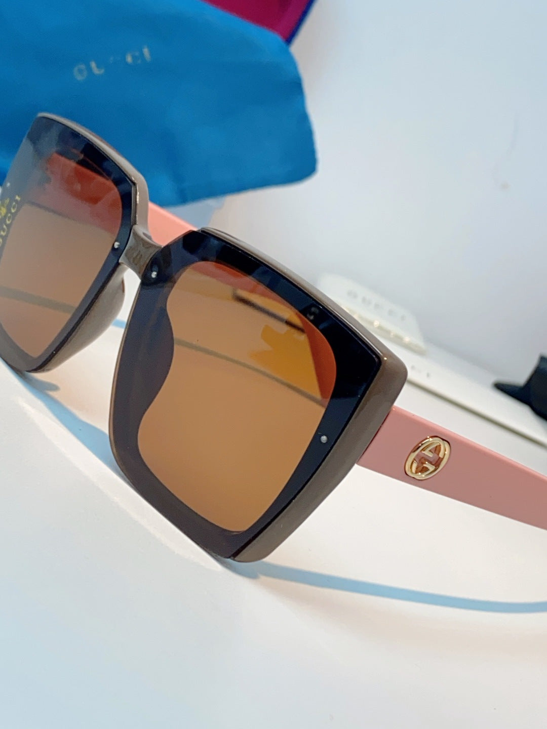 Gucci Polarized Fashion Brown Lens Sunglasses for Men & Women - 448769 - detail image 7