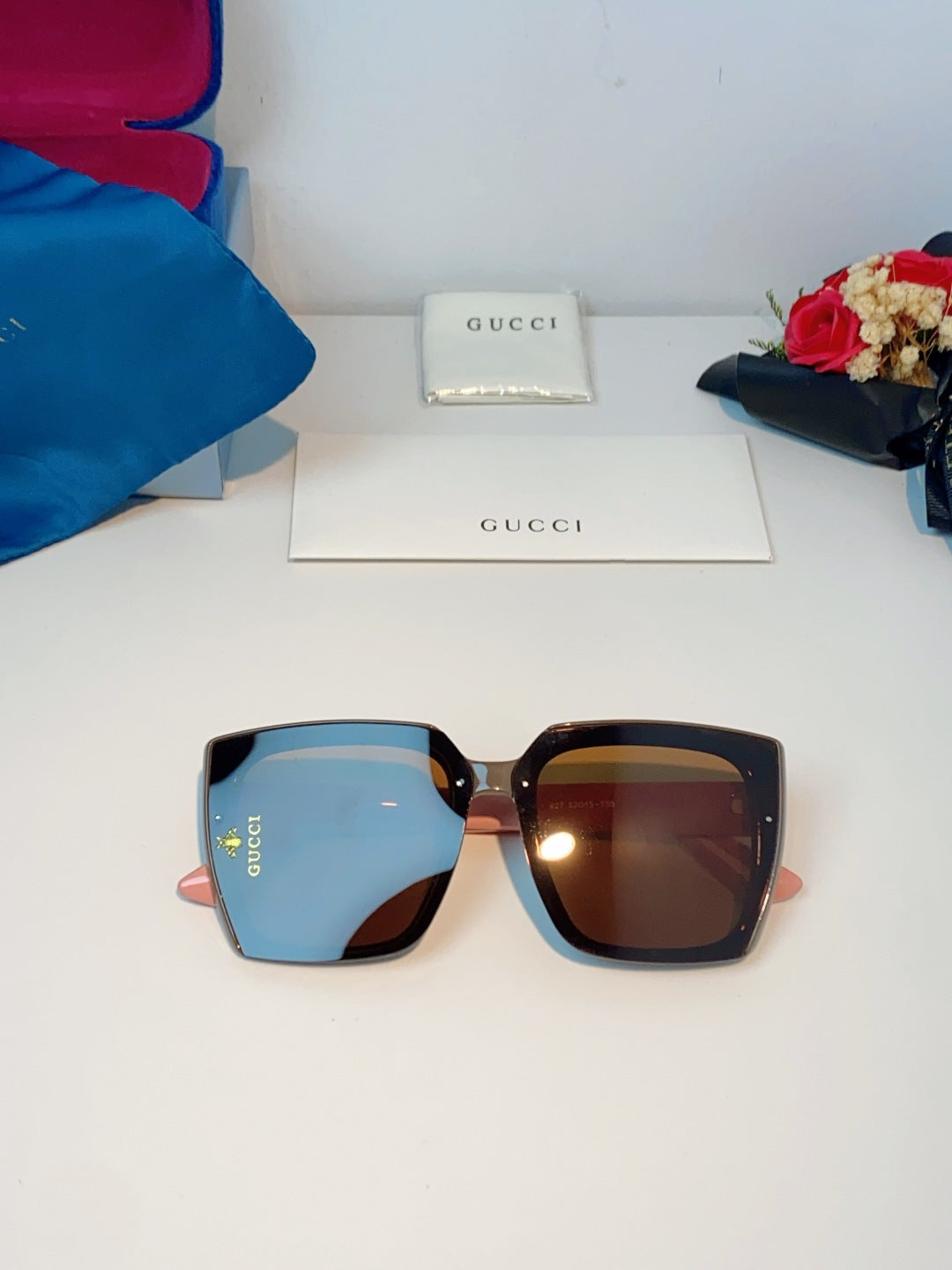 Gucci Polarized Fashion Brown Lens Sunglasses for Men & Women - 448769 - detail image 10