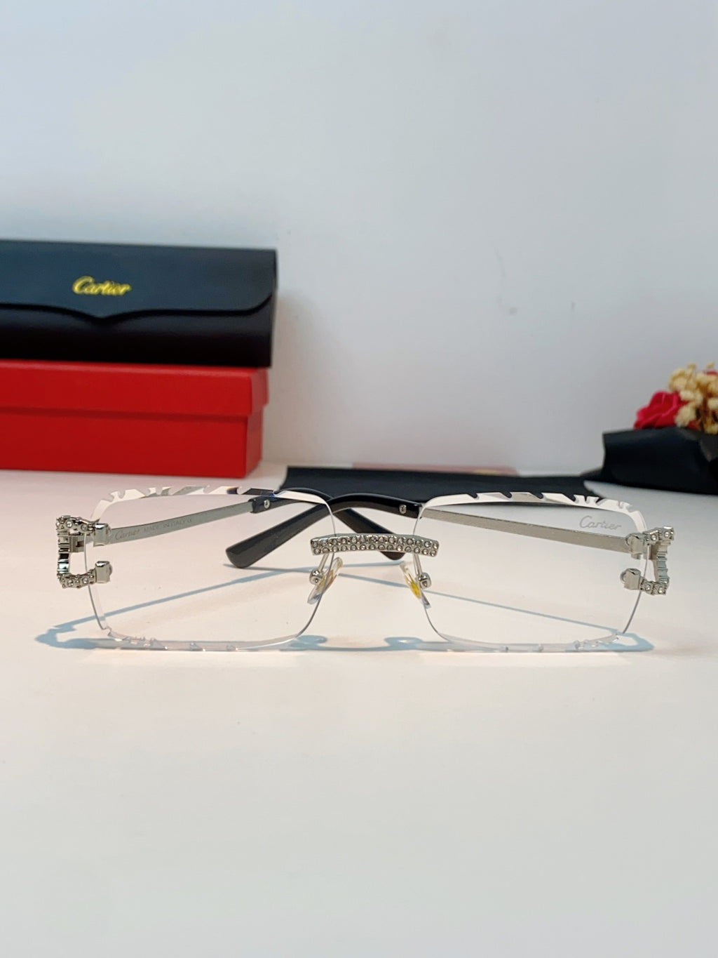 Cartier Fashion Silver Lens Sunglasses for Men & Women - 465912 - detail image 2