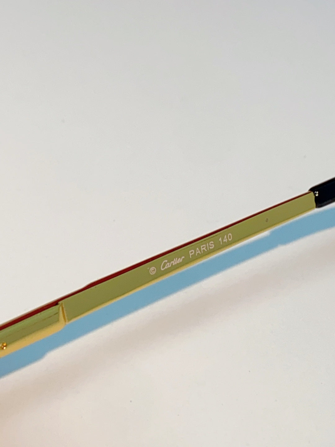 Cartier Lightweight Rimless Red Lens Sunglasses for Men & Women - 415954 - detail image 8