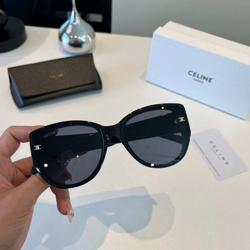 Celine Fashion Black Lens Sunglasses for Men & Women - 371995 - detail image 5