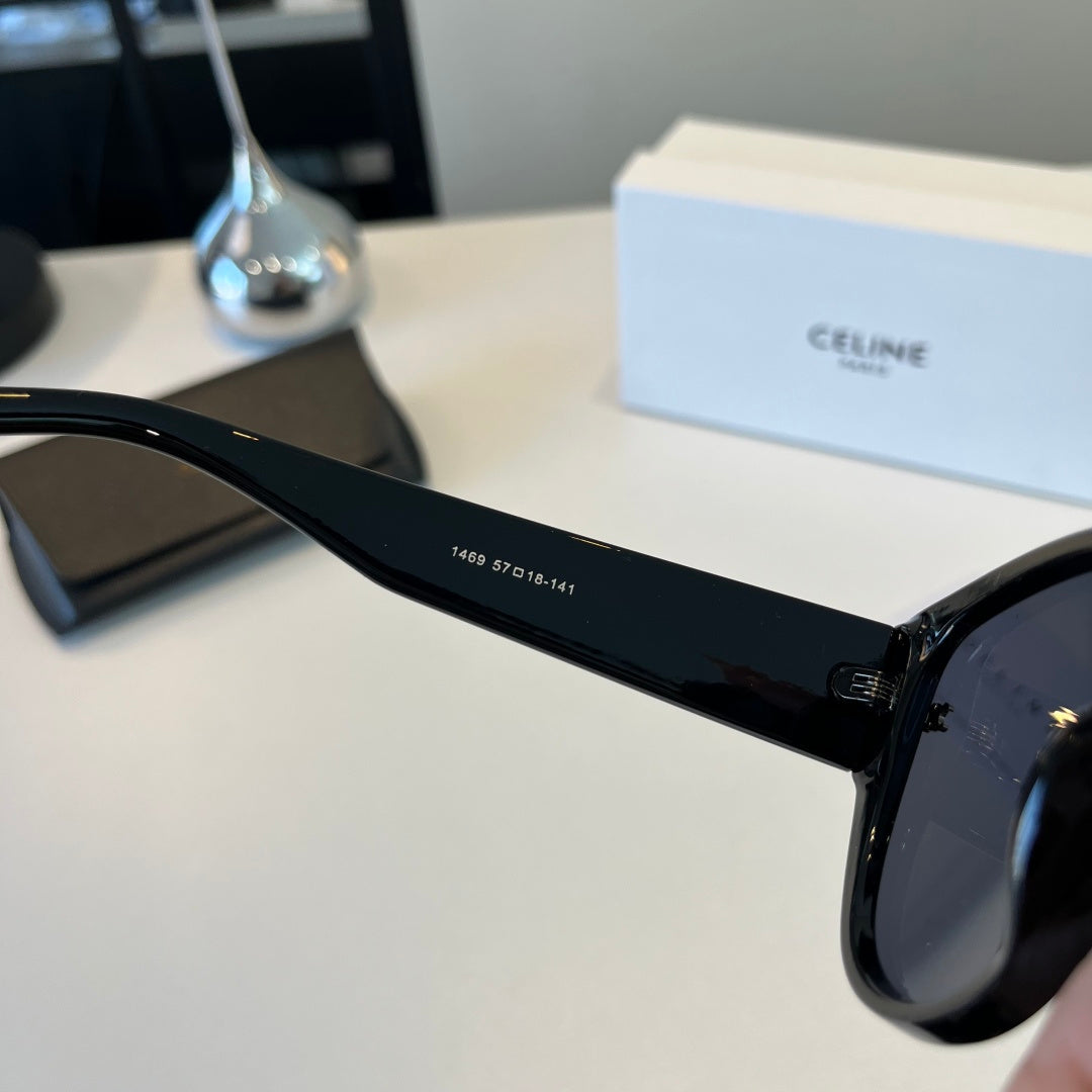 Celine Fashion Black Lens Sunglasses for Men & Women - 415653 - detail image 9