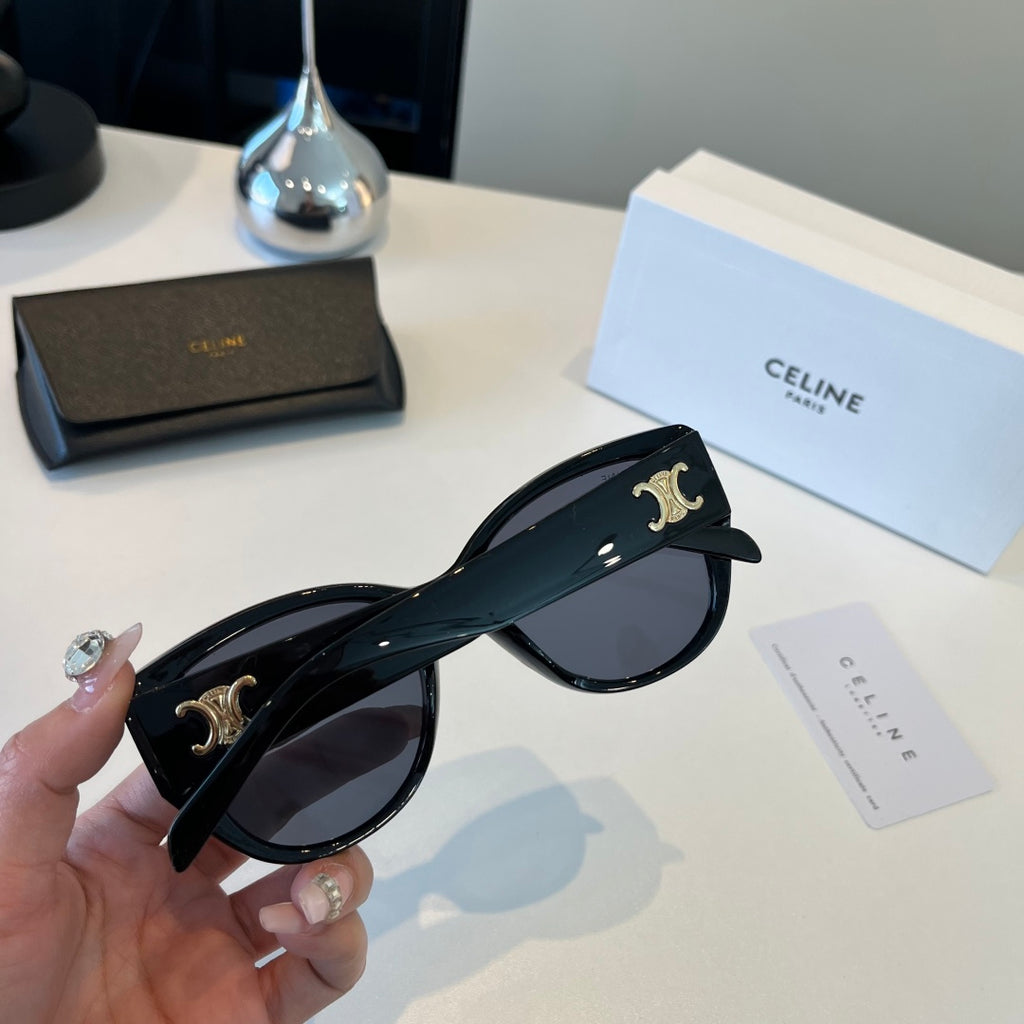 Celine Fashion Black Lens Sunglasses for Men & Women - 415653 - detail image 7