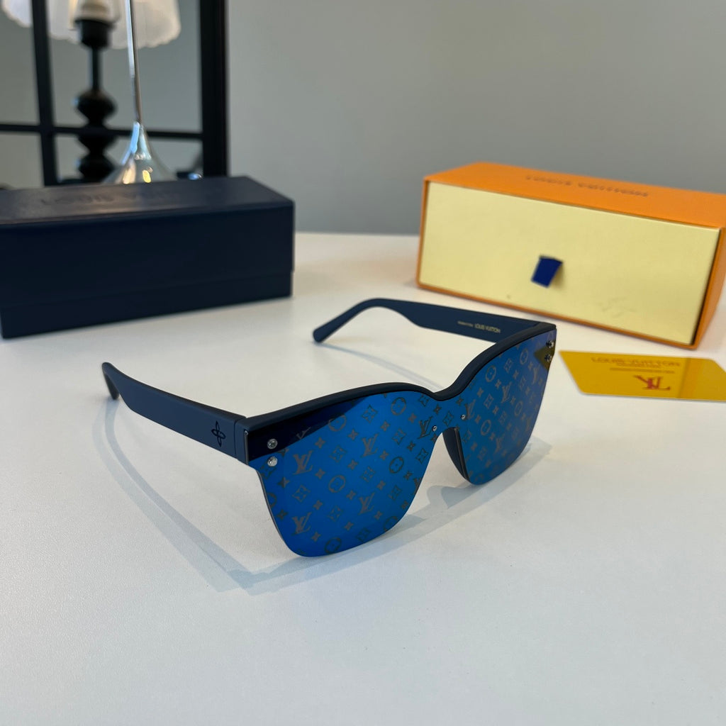 Louis Vuitton Fashion Blue Lens Sunglasses for Men & Women