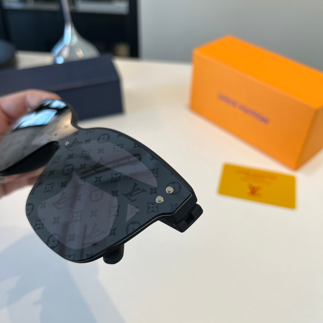 Louis Vuitton Fashion Black Lens Sunglasses for Men & Women - 493178 - detail image 6