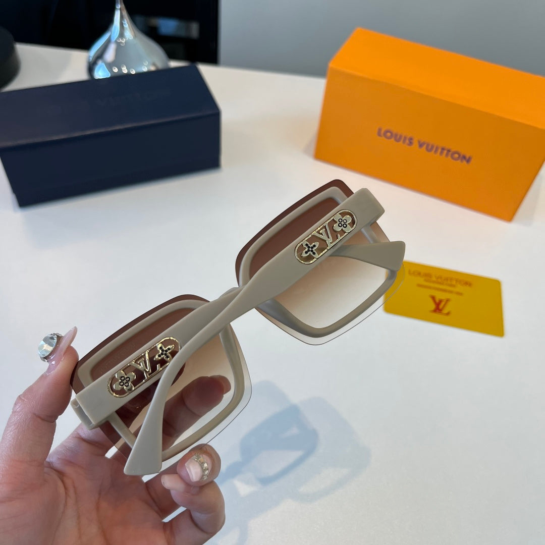 Louis Vuitton Fashion Brown Lens Sunglasses for Men & Women - detail image 8