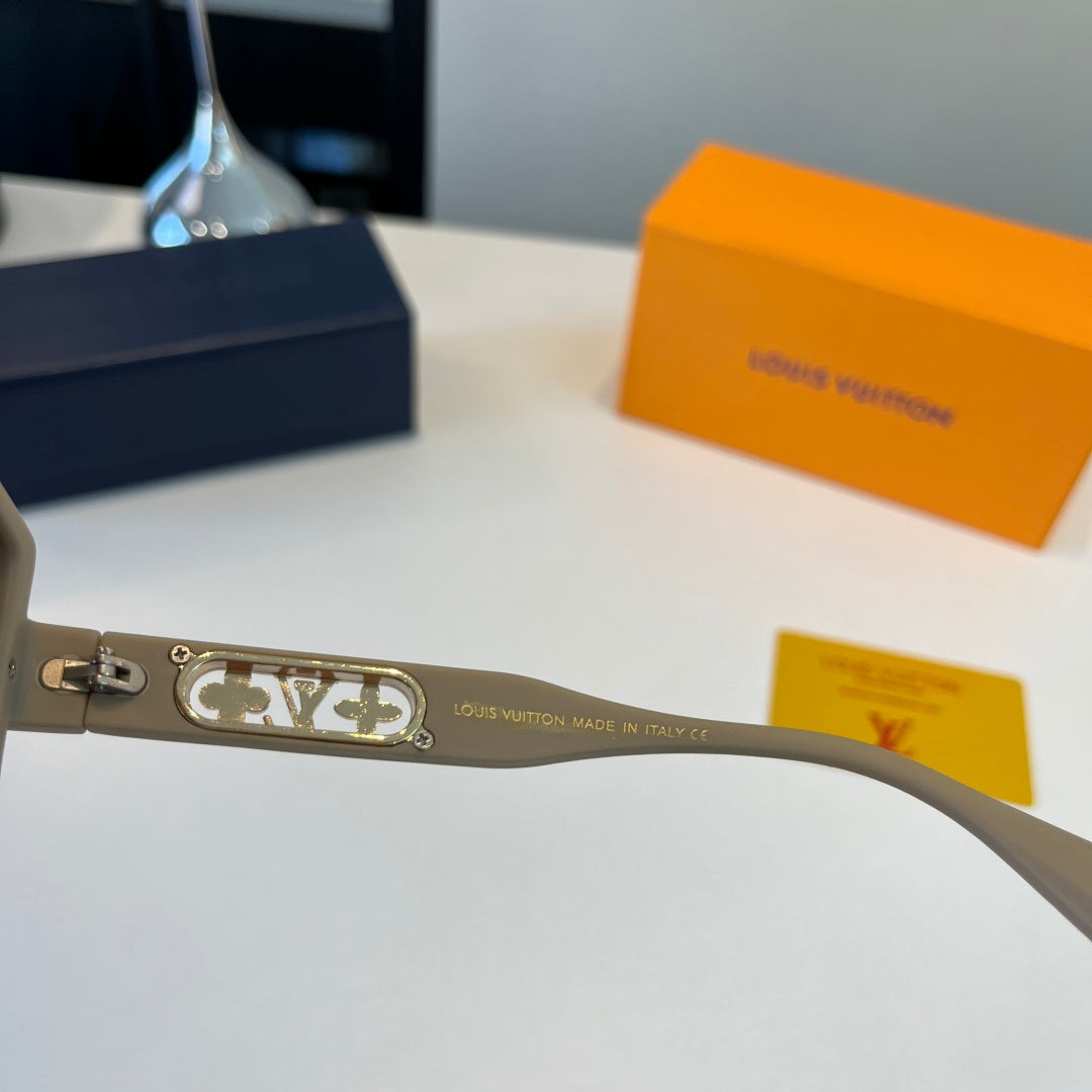 Louis Vuitton Fashion Brown Lens Sunglasses for Men & Women - detail image 10