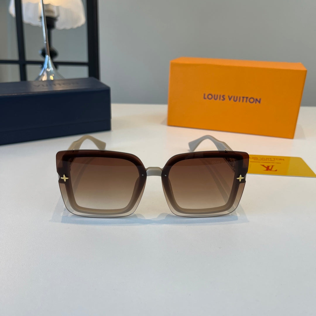 Louis Vuitton Fashion Brown Lens Sunglasses for Men & Women - detail image 2