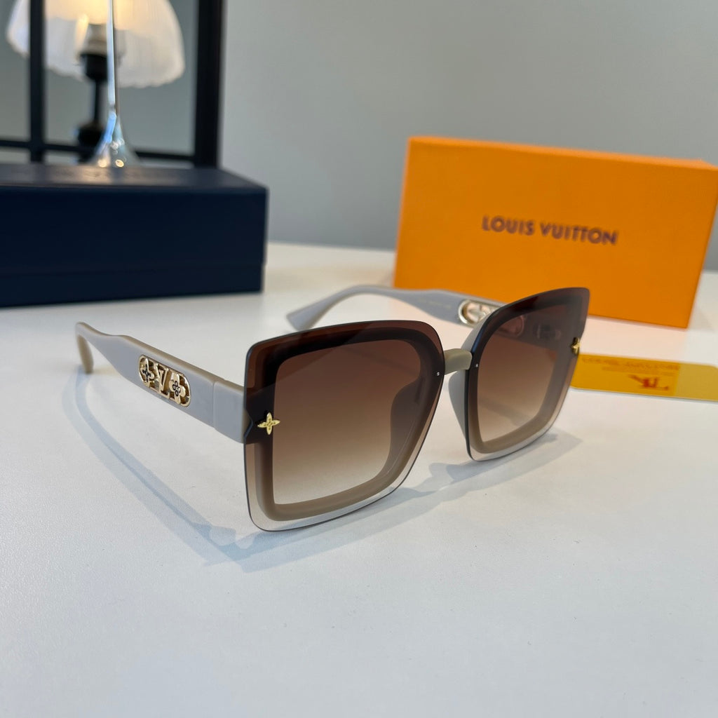 Louis Vuitton Fashion Brown Lens Sunglasses for Men & Women