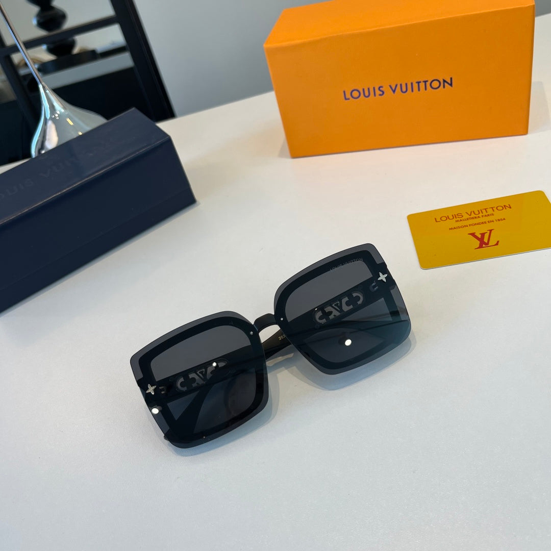 Louis Vuitton Fashion Black Lens Sunglasses for Men & Women - detail image 7