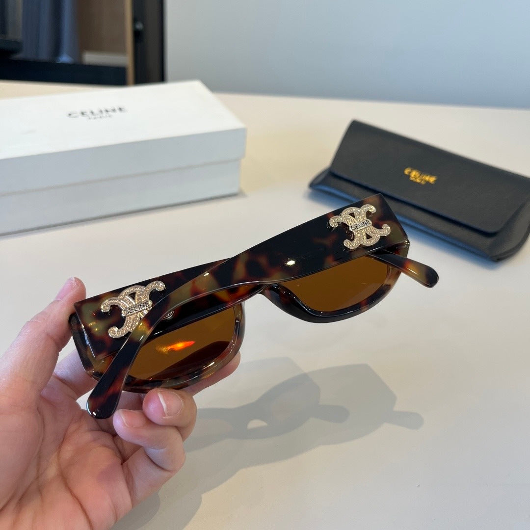 Celine Fashion Black Lens Sunglasses for Men & Women - 998038 - detail image 7