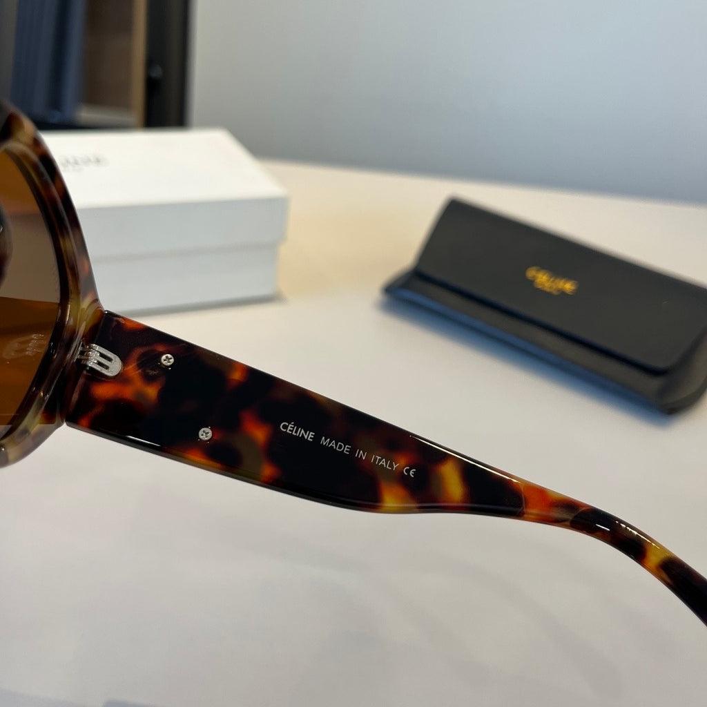 Celine Fashion Black Lens Sunglasses for Men & Women - 998038 - detail image 5