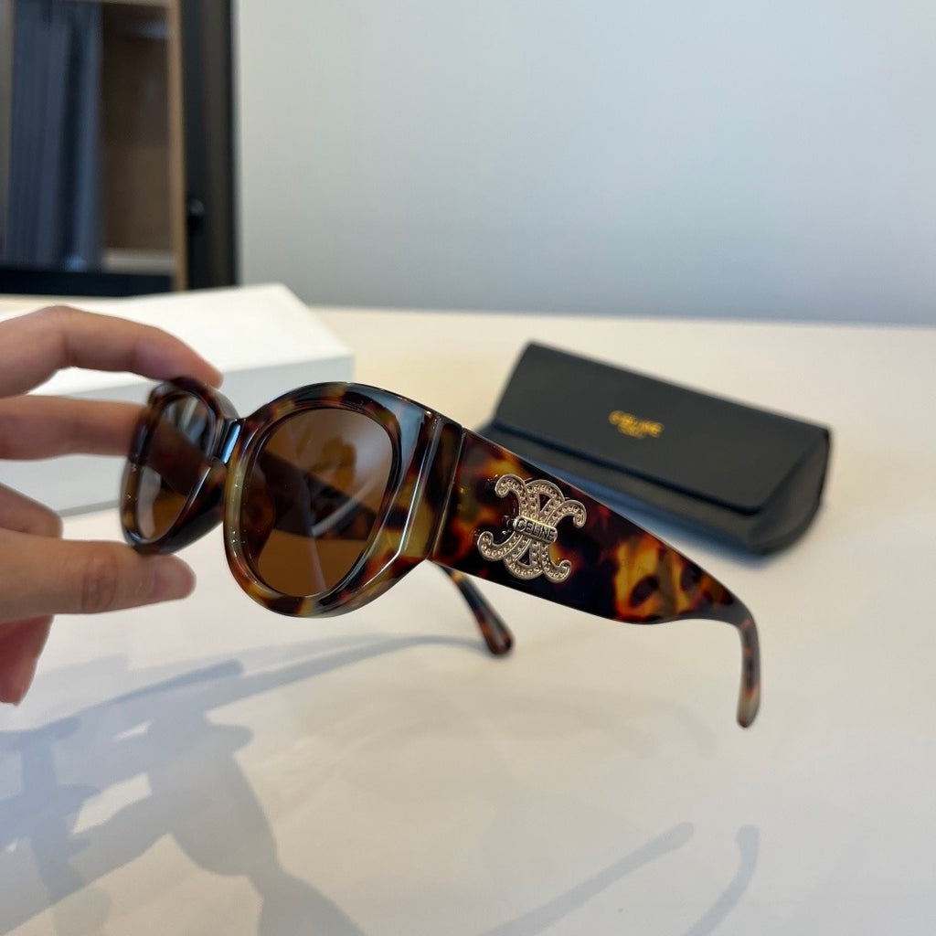 Celine Fashion Black Lens Sunglasses for Men & Women - 998038 - detail image 4