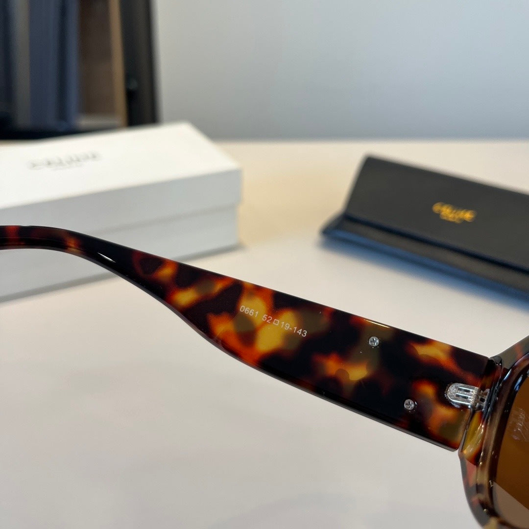 Celine Fashion Black Lens Sunglasses for Men & Women - 998038 - detail image 6