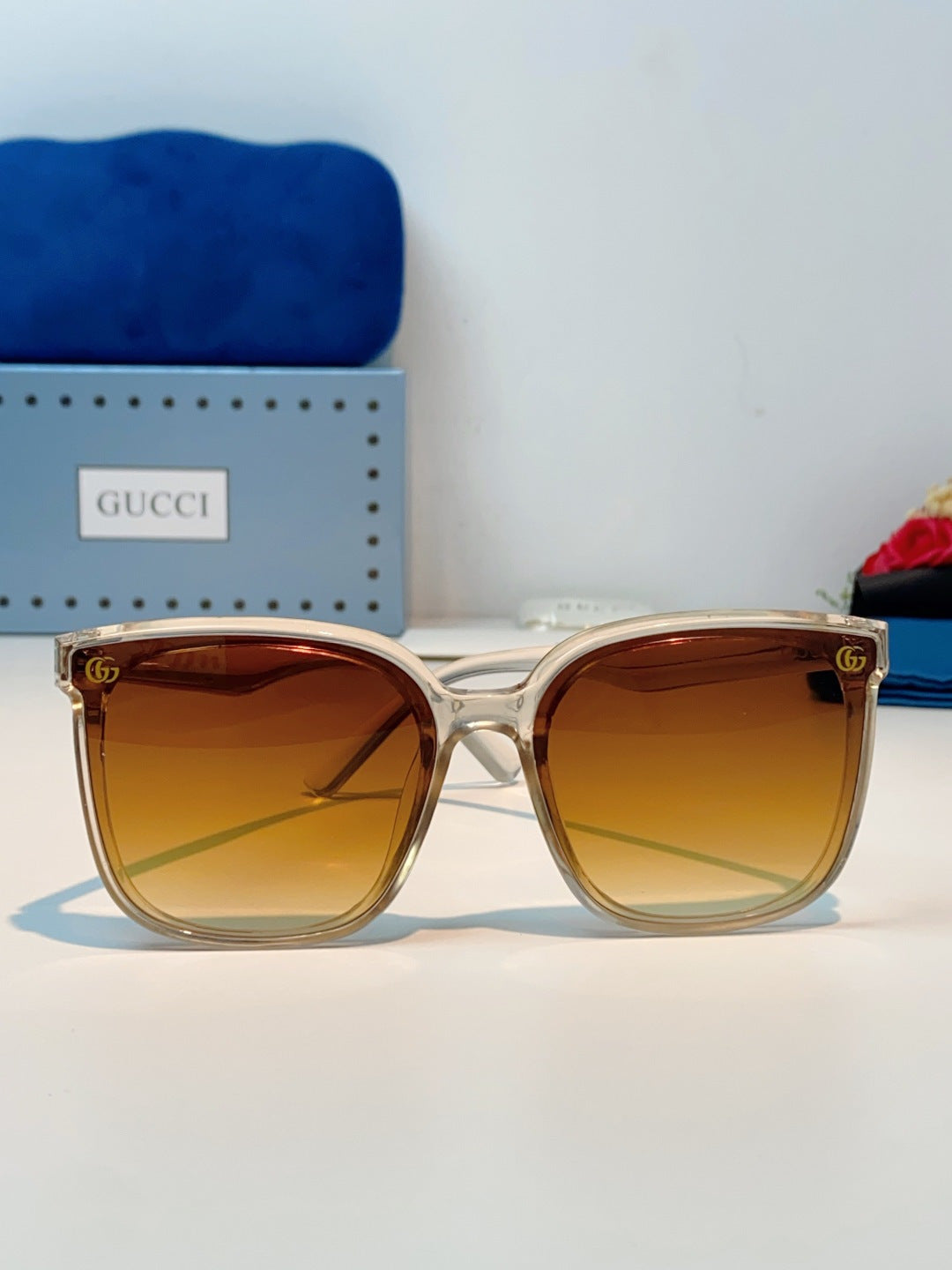 Gucci Fashion Brown Lens Sunglasses for Men & Women - 493339 - detail image 2