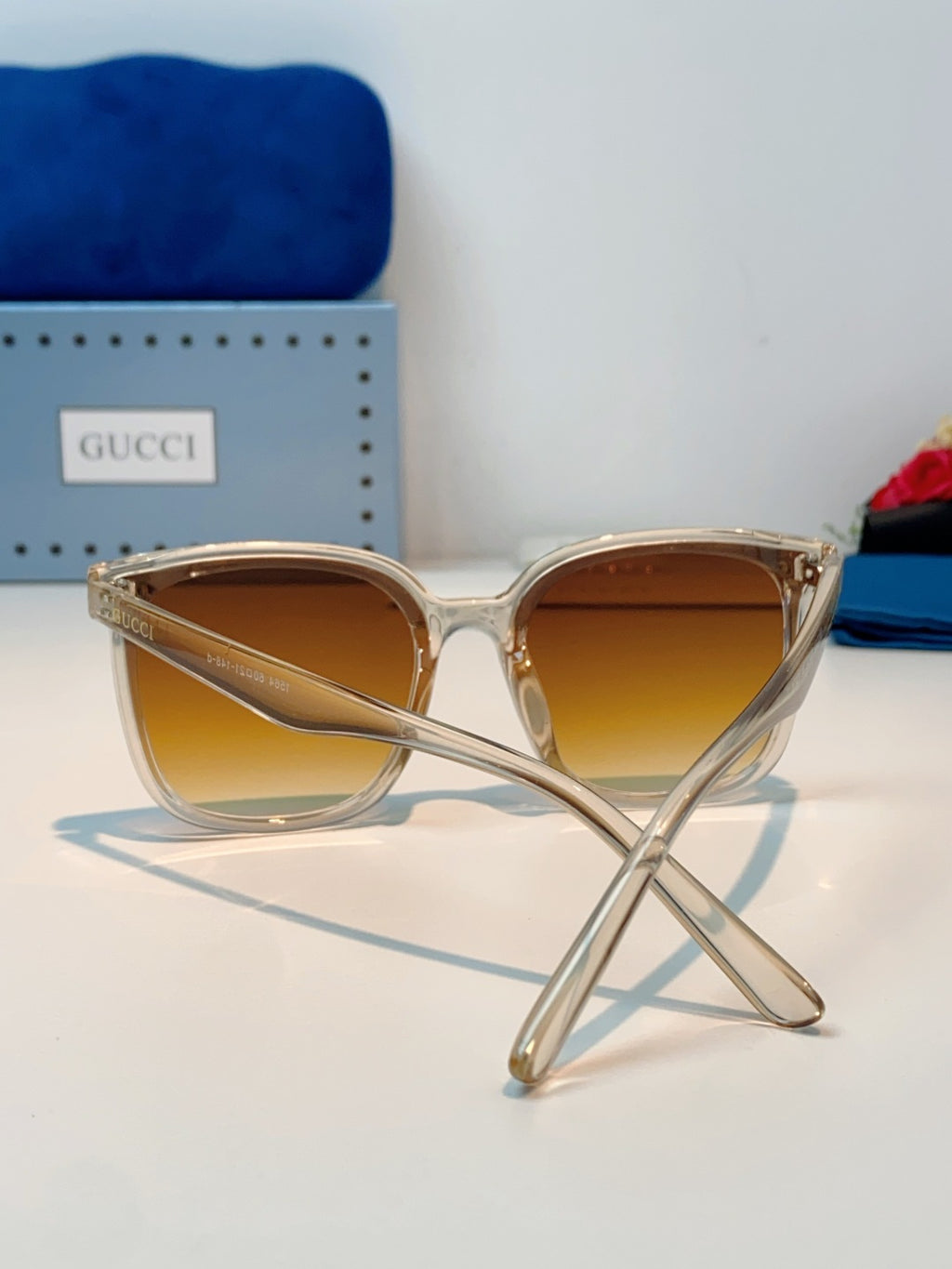 Gucci Fashion Brown Lens Sunglasses for Men & Women - 493339 - detail image 3