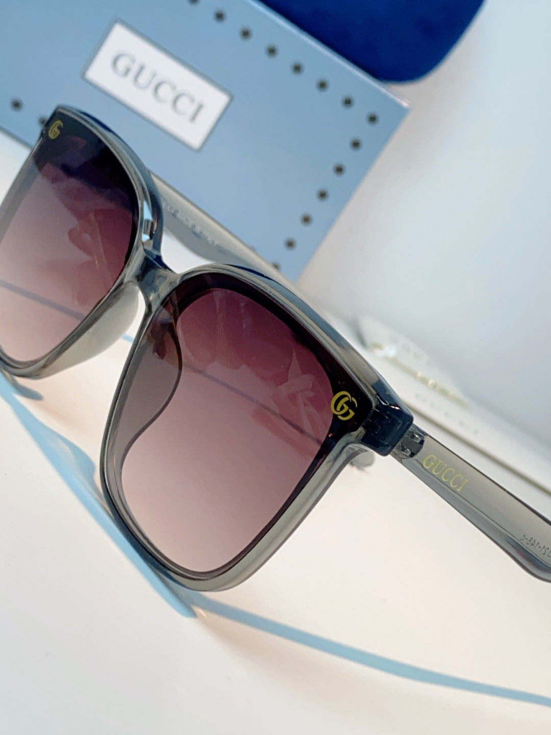 Gucci Fashion Red Lens Sunglasses for Men & Women - 493340 - detail image 7
