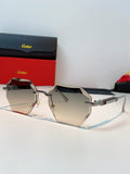 Cartier Fashion Silver Lens Sunglasses for Men & Women - 487225