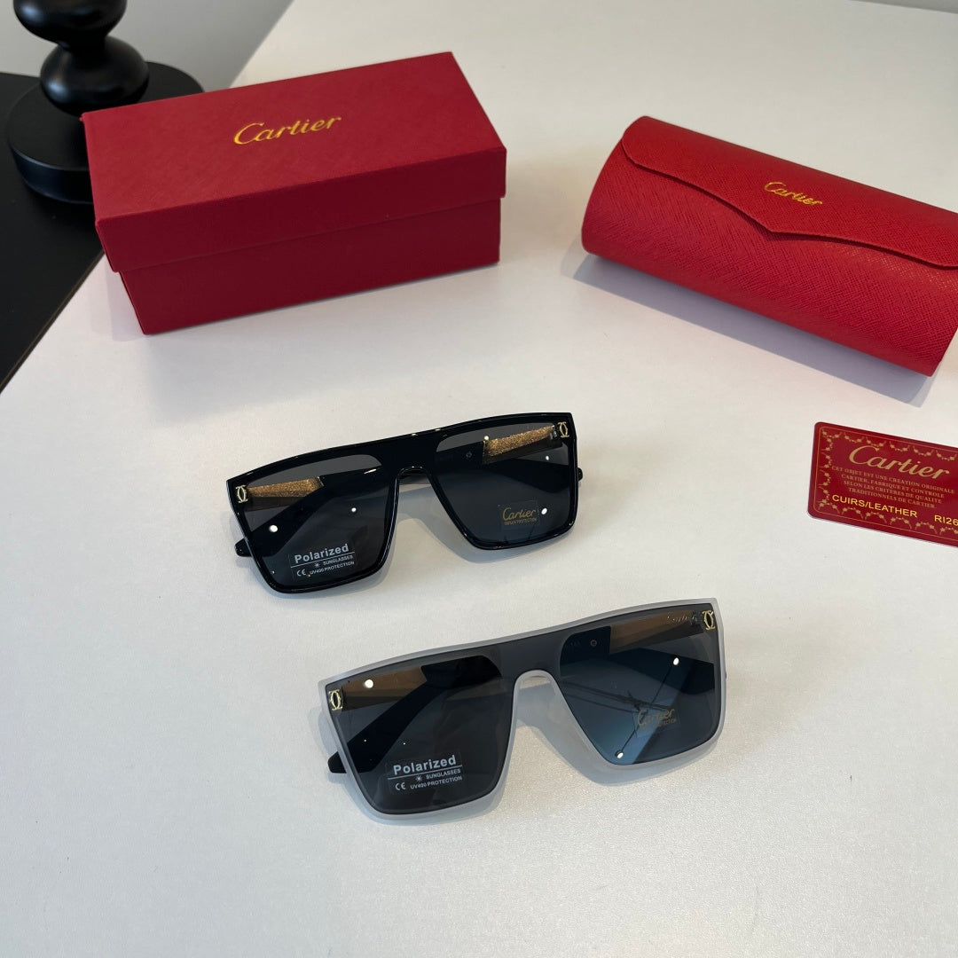 Cartier Lightweight Metal Rimless Silver Lens Sunglasses for Men & Wo - 493712 - detail image 12